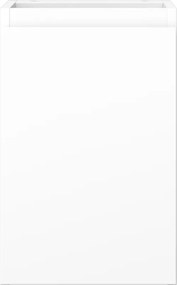 Mexen Orio, kúpeľňová skrinka 30 cm, 1 dvierka, biela matná, 91A11-03047-1-BF01