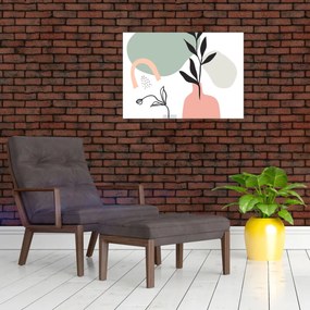 Obraz - Kvety vo váze N⁰3 (70x50 cm)