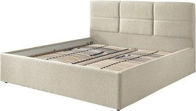 Posteľ Domango 180x200 cm, béžová látka