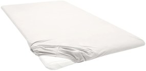 Biberna Napínacia plachta na vrchný matrac (svetlobéžová, 140 – 160 x 200 cm) (100227070)