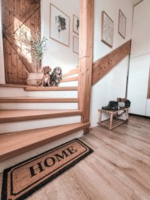 Hanse Home, Rohožka Home kokos 105678 – na von aj na doma, 27x70, hnedá, chodba / predsieň