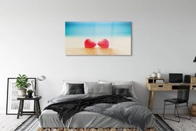 Obraz plexi Sea ​​srdce 125x50 cm