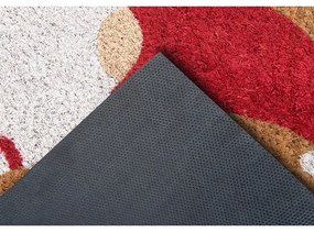 Rohožka s vianočným motívom z kokosového vlákna 45x75 cm – Hanse Home