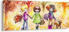 Obraz - Priateľstvo (120x50 cm)