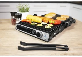 Concept ge3500 - Kontaktný gril s teplotnou sondou 2000W/230V čierny