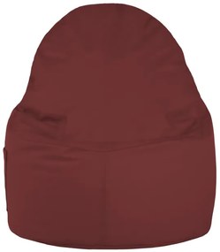 Kreslo Porto ekokoža bordové