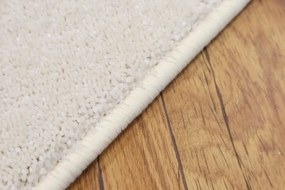 Vopi, Kusový koberec Laguna krémová ovál, 160x240 ovál, biela, obývacia izba