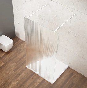 Gelco Gelco, VARIO WHITE jednodielna sprchová zástena do priestoru, sklo nordic, 900 mm, GX1590-03