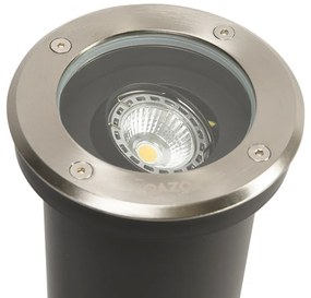 Sada 5 vonkajších bodových svetiel z nerezovej ocele IP65 - Delux