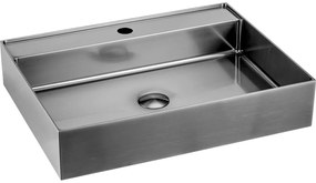 Antikoro umývadlo v striebornej farbe 55x42 cm Aurum – Sapho