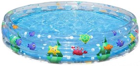 Bestway Detský nafukovací bazén morské živočíchy 183cm x 33cm 51005