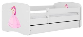 Dětská postel Babydreams princezna bílá