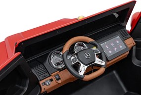 Elektrické autíčko Mercedes Benz MAYBACH G650 červené