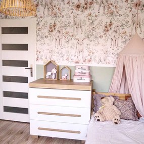 Tapeta malé jahniatka 280x100 cm