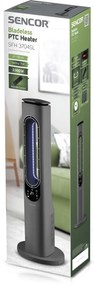 Sencor SFH 3704SL keramický bezvrtuľkový ohrievač