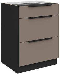 Kuchynská skrinka Aria-Ta/Bl Anti Fingerprint 60d 3s Bb