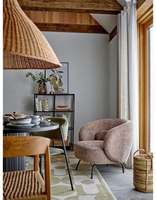 LED stmievateľná stolová lampa v zlatej farbe s kovovým tienidlom (výška 35,5 cm) Niko – Bloomingville