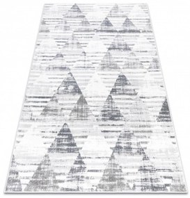 Kusový koberec Geometrický sivý 140x190cm