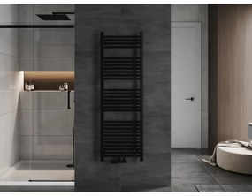 Mexen Mars, vykurovacie teleso 1500 x 500 mm, 626 W, čierna, W110-1500-500-00-70