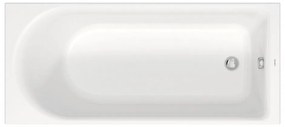 DURAVIT D-Neo akrylátová pravouhlá vaňa, odtok zboku, 1700 x 750 x 485 mm, biela, 700479000000000