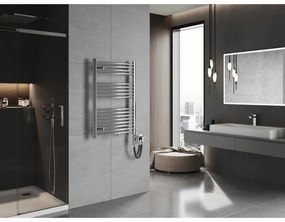 Mexen Ares, elektrické vykurovacie teleso 900 x 600 mm, 300 W, chrómová, W102-0900-600-2300-01