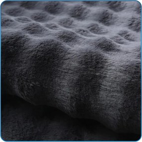 Koberec Rabbit Bubble sivý kruh