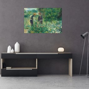 Obraz - Auguste Renoir, Picking Flowers, reprodukcia (90x60 cm)