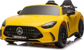 LEAN CARS Autobatéria Mercedes GT63 AMG DK-GT63 24V LCD Yellow