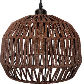 Toolight Toolight, stropné svietidlo 1xE27 APP1292-1CP, hnedá, OSW-02424