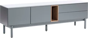 Teulat Corvo skrinka pod tv - Sivá - 180 cm