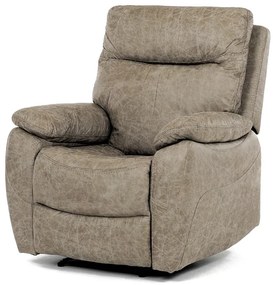 BONTEC Relaxačné kreslo, elektrické bezdrôtové ovládanie, hnedá, látka vintage, TV-4094 COF3 Farba: Béžová