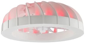 Brilliant - LED RGBW stropný ventilátor FANORA LED/30W/230V + DO