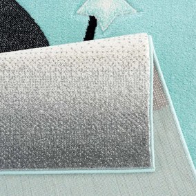 Detský koberec Lev Bueno 9378 kruh