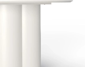 Jedálenský stôl Adaggio 120 cm sivo-béžový