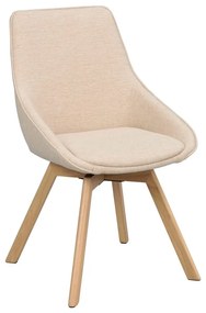 Béžové jedálenské stoličky v súprave 2 ks Alison – Rowico