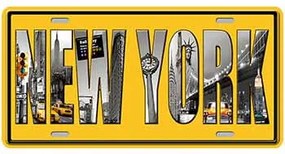 Ceduľa značka NEW YORK