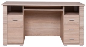 PC stôl typ 22, dub sonoma, GRAND