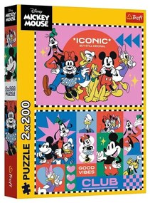 Puzzle 2x200 - Disney / Čas s priateľmi