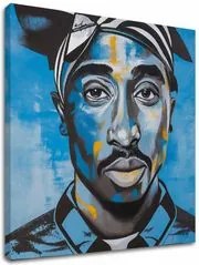 Obraz Tupac Shakur - Rapper v nebi | 100% originál domaľovaný akrylom