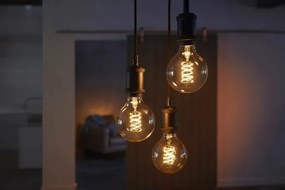 LED Stmievateľná žiarovka Philips Hue WHITE FILAMENT G93 E27/7W/230V 2100K