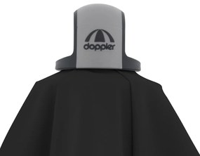 Doppler EXPERT 220 x 140 cm - slnečník s automatickým naklápaním čierny (kód farby 817), 100 % polyester