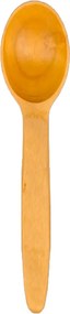 AMADEA Drevená lyžička malá zo slivky, masívne drevo, dĺžka 16 cm