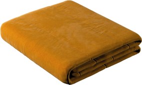 Zamatový prehoz Velvet farba produktu žltá látka lesklá, zamatová