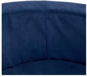 Suchý bazén 90x30cm Námornícka modrá Corduroy