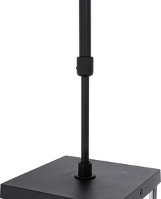 Priemyselné vonkajšie závesné svietidlo čierne IP44 - Charlois