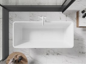 Mexen Tonia, voľne stojaca vaňa 170 x 75 cm, biela, biely prepad, 52171707500-20