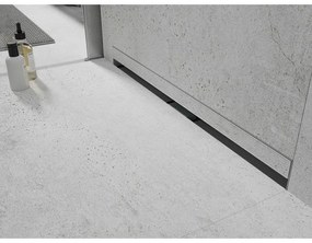 Mexen Flat Wall, sprchový žľab na stenu 2v1, 110 cm, biela, 1230110