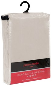 ZATEMŇOVACÍ ZÁVES NA PÁSKE PIERRE CARDIN SIBEL 140X270 CM BÉŽOVÁ