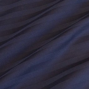 SATÉNOVÁ OBLIEČKA NA VANKÚŠ CIZGILI NAVY BLUE 70X80 CM EXCLUSIVE TMAVOMODRÁ
