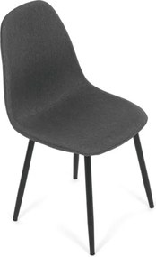 Jedálenská stolička sivá CT-V2972 GREY2
